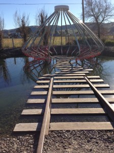 Red Lantern - homage to Chinese laborers.